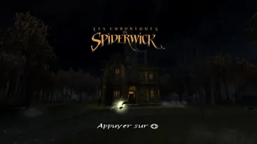 The Spiderwick Chronicles screen shot title